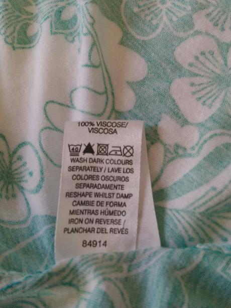 Dámsky top so zeleným vzorom, atmosphere, xs/s, atmosphere,xs