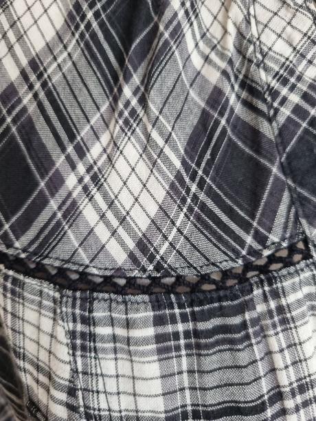 Cierno biela karo bluzka promod 38, promod,38