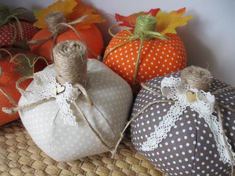 Textilné tekvičky, 