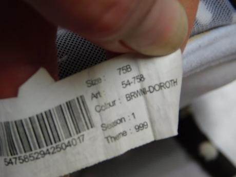 Kvalitná dámska plavková podprsenka, 38