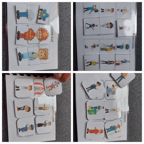 Activity book povolania, 