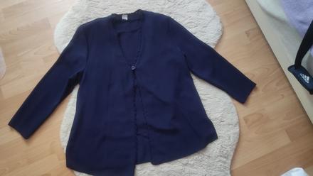 Dámsky elegantný top s vŕškom set, xl