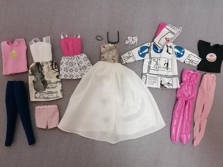 Handmade oblečenie pre barbie + doplnky,