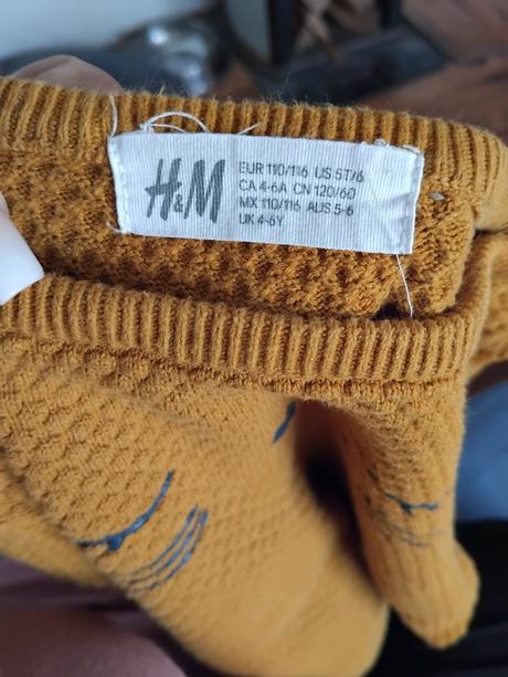 Svetrik 110_116, h&m,110