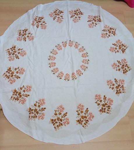 Retro súprava obrus a prestierania, 