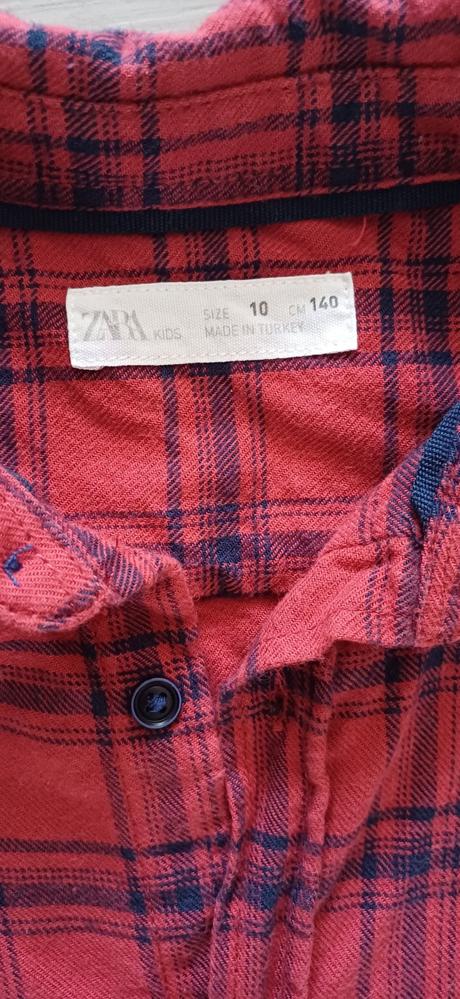 Zara flanel košeľa 140, zara,140