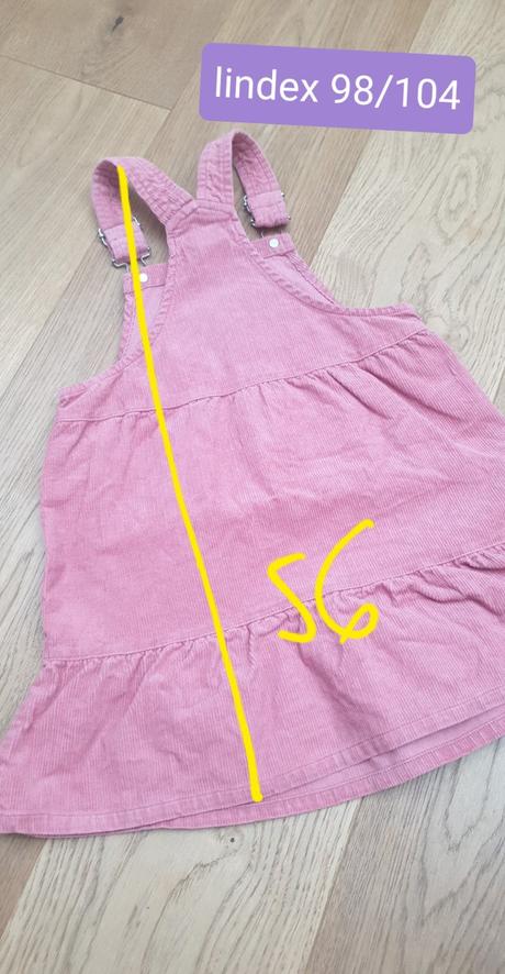 Punčove šatky na traky, lindex,104