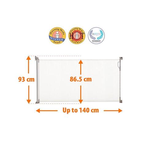 Dreambaby zábrana bezpečnostná zaťahovacia 0-140 c, dreambaby