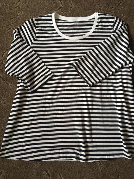 Tričko s 3/4 rukávmi číslo 56/58, esmara,58