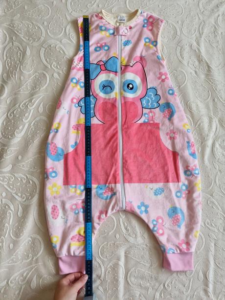 Spací vak s nožičkami - sova, 