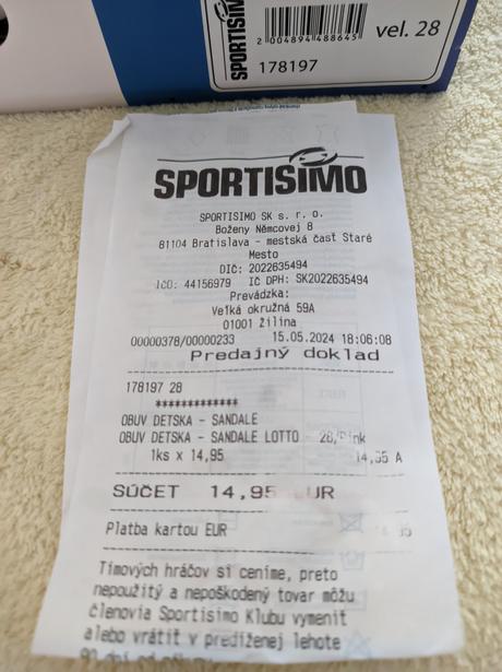 Sandálky lotto 28, lotto,28