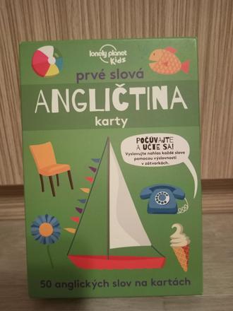 Angličtina karty prvé slová,