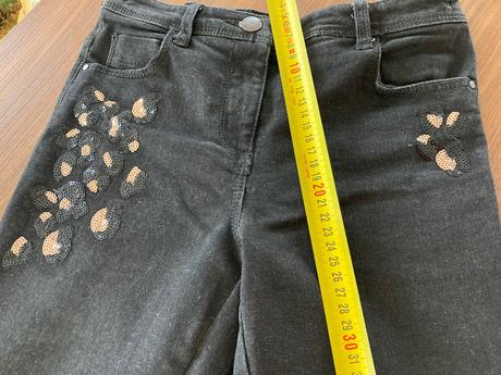 Skinny s flitrami top stav, next,140