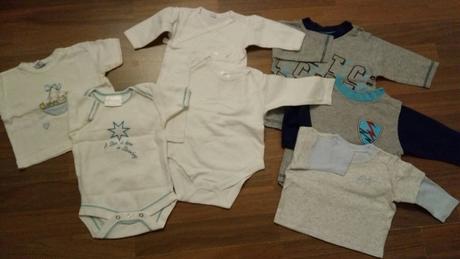 Balík oblečenia 0-6m a hračiek, 50–62