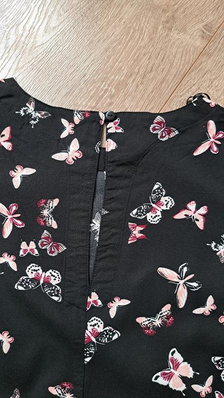 Šaty s motýlikmi, bonprix,34