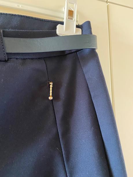 Elastické elegantneé nohavice 42, dromedar,42