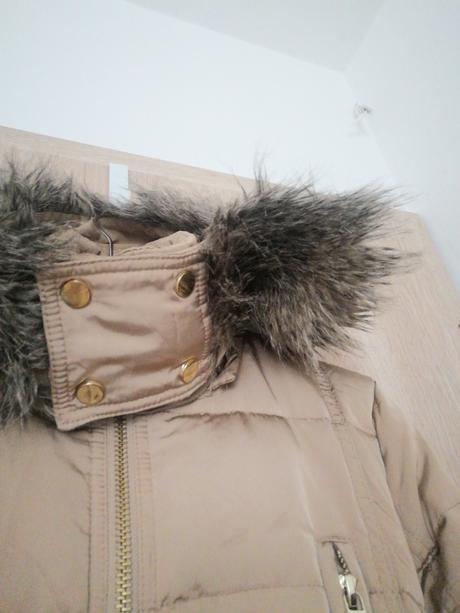 Páperový kabát, mango,m