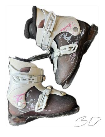 Salomon lyziarky 30, salomon,31