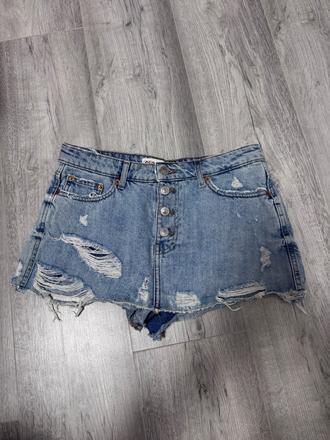 Rifľový skort zara, zara,xs