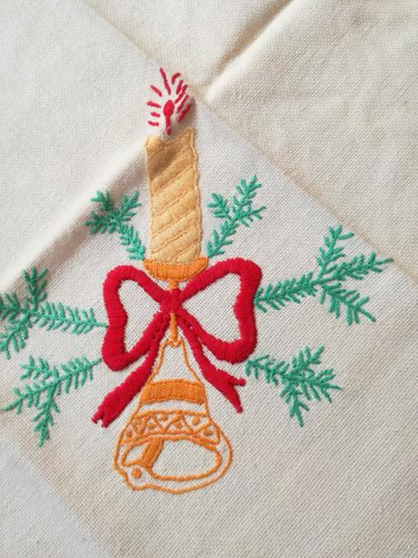 Obrus z vianočným motívom, 