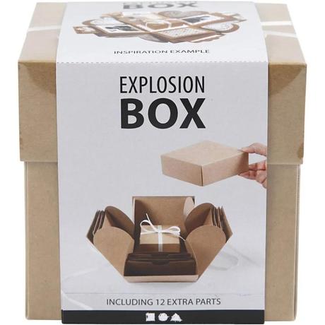 Explosion box - dokonči svoj navrstvený darček,