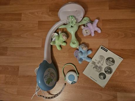 Kolotoč nad postieľku fisher-price, 