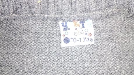 Svetrík na zips s poštovným, 68