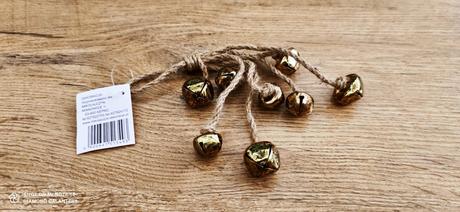 Zväzok rolničiek - starozlato - 8 kusov,