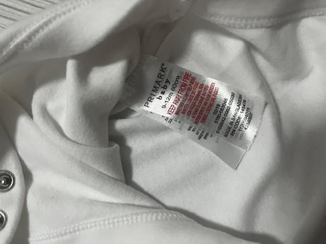 Biele tielkove body na tenké ramienka, primark,80