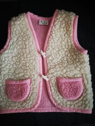 Detská ovčia vesta, 98