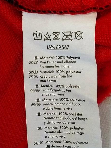 Zamatový kostým pončo lienka, 92-104 cm, 