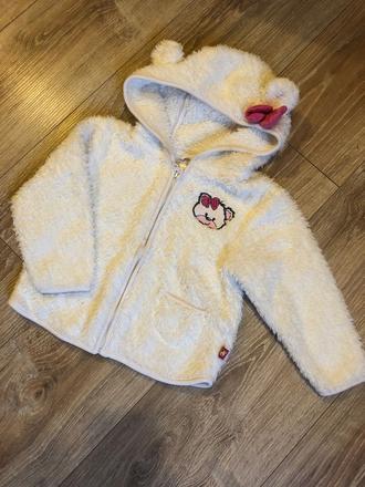 Chlpatá mikina s uškami vel 86, 86