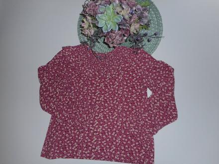 Abel&lula- bavlnená blúzka kvety v.140, 140