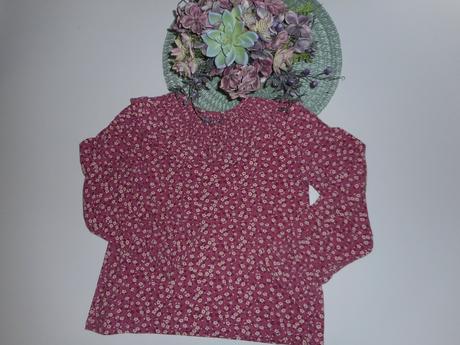 Abel&lula- bavlnená blúzka kvety v.140, 140