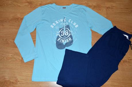 Pánske bavlnené pyžamo, l / m / xl / xxl