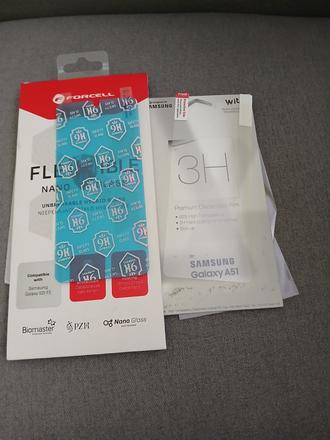 Folia na samsung s21 fe 5g 3 eur ks  a a51 folia 2, samsung