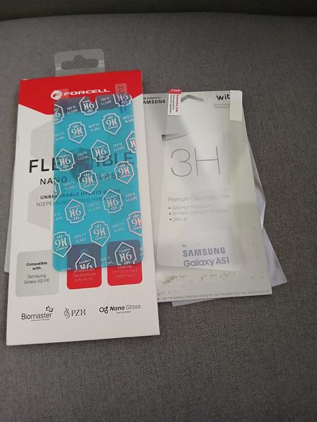 Folia na samsung s21 fe 5g 3 eur ks a a51 folia 2, samsung