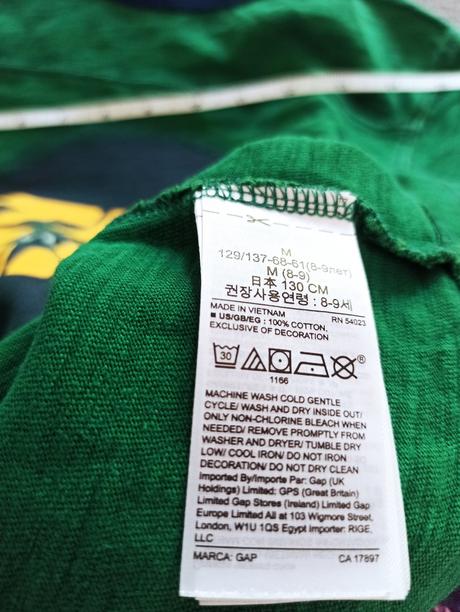 Tričko gap, gap,128