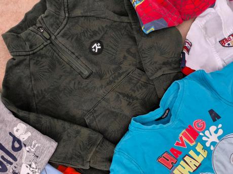 Balík oblečenia chlapec 98/104, 104–116