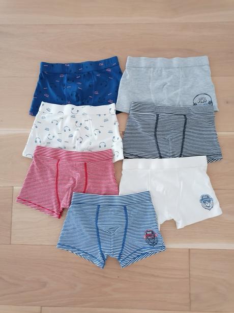 7x trenky, vertbaudet,128