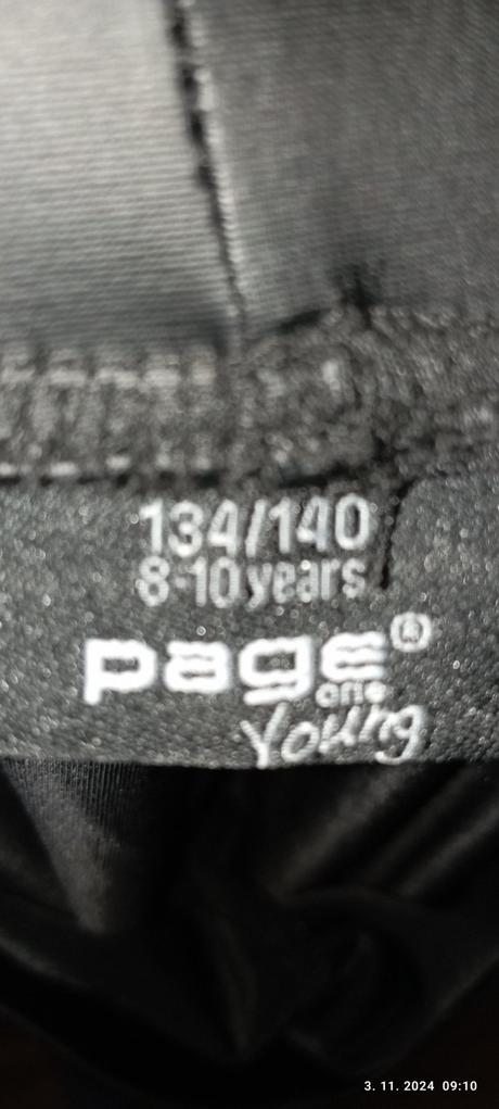 Lesklé legíny 134/140, 134