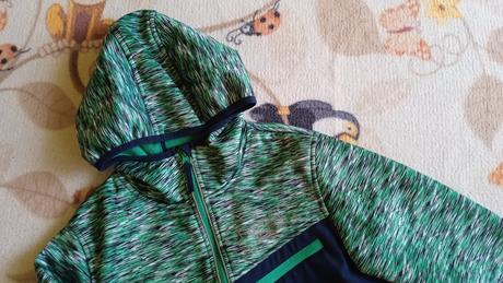 Prechodná softshellová bunda pre chlapca, kik,134