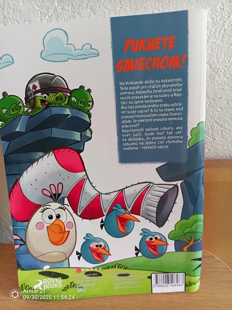 Angry birds bez praku ani ranu komiks, 