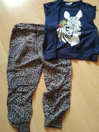 Ľahké nohavice a tričko, dodipetto,110