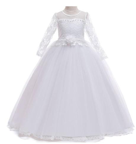 Saty 1 svate prijimanie dlhe s rukavom a kvetom, 34 - xs