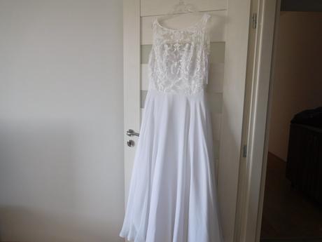 Svadobné šaty 42, v top top stave,, 42