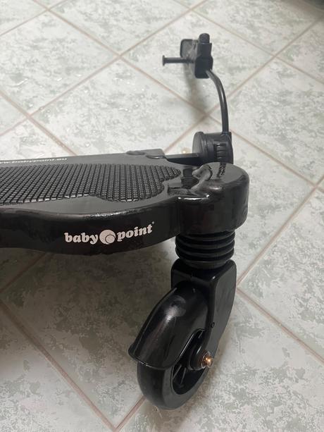 Stupadlo/skejt ku kočíku, babypoint