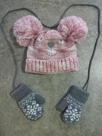 Čiapočka + rukavice, lupilu,80