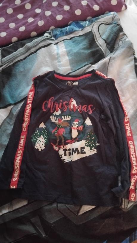 Tričko vianoce č.122/128, 122