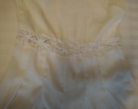 Dámsky biely letný overal, 32/34, 32